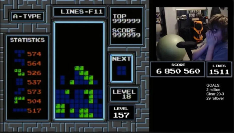 ‘Impossible’ Tetris NES Beaten by 13 Year old for the first time in 34 Years