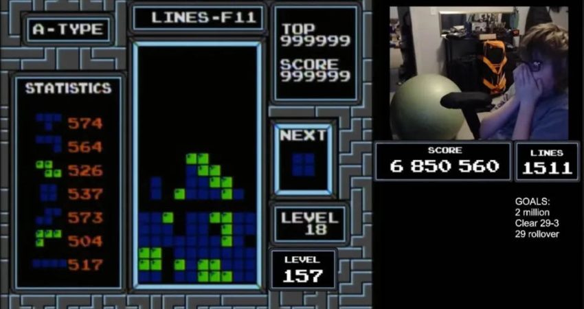 tetris record beaten